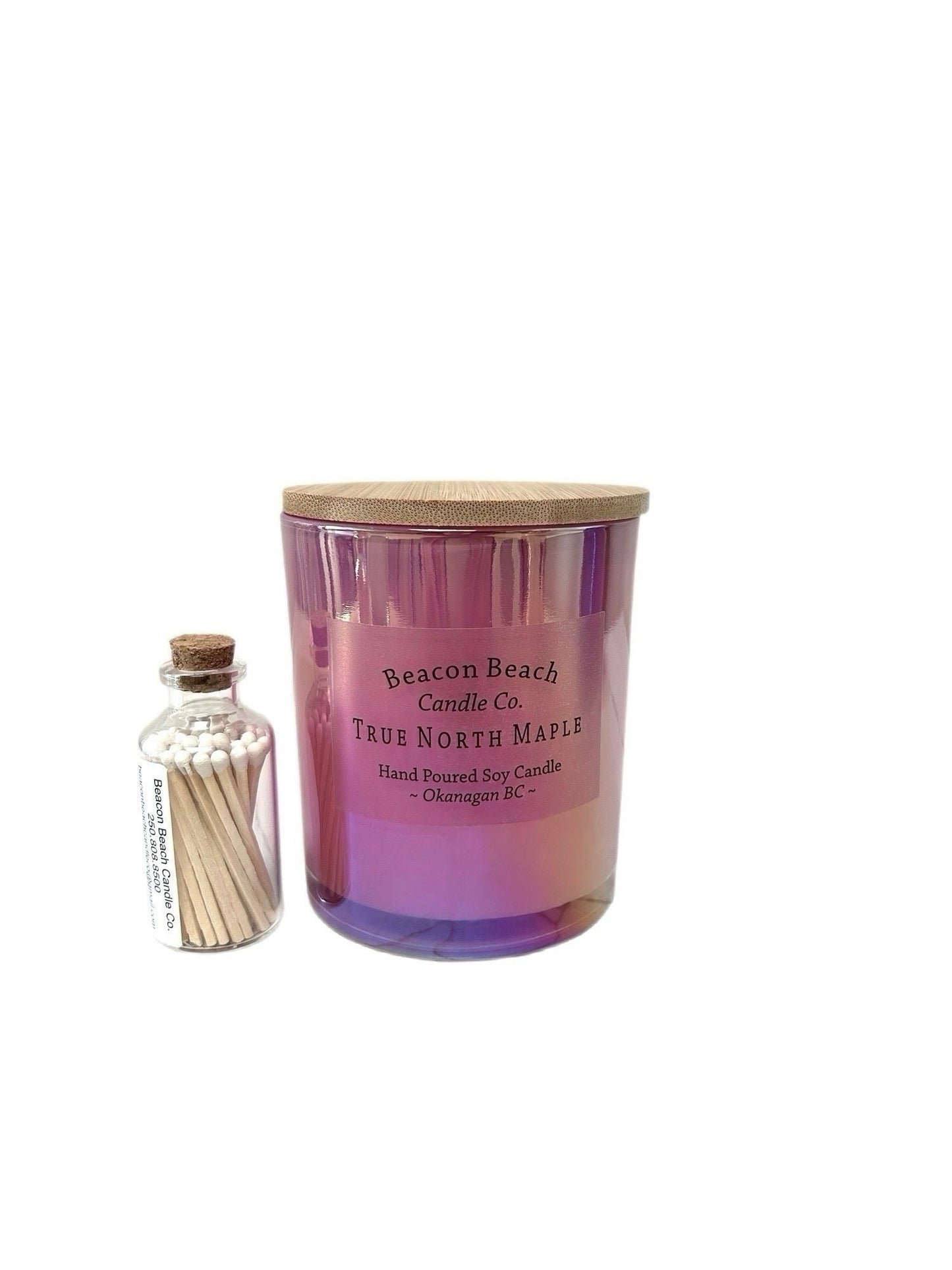 Iridescent Candle