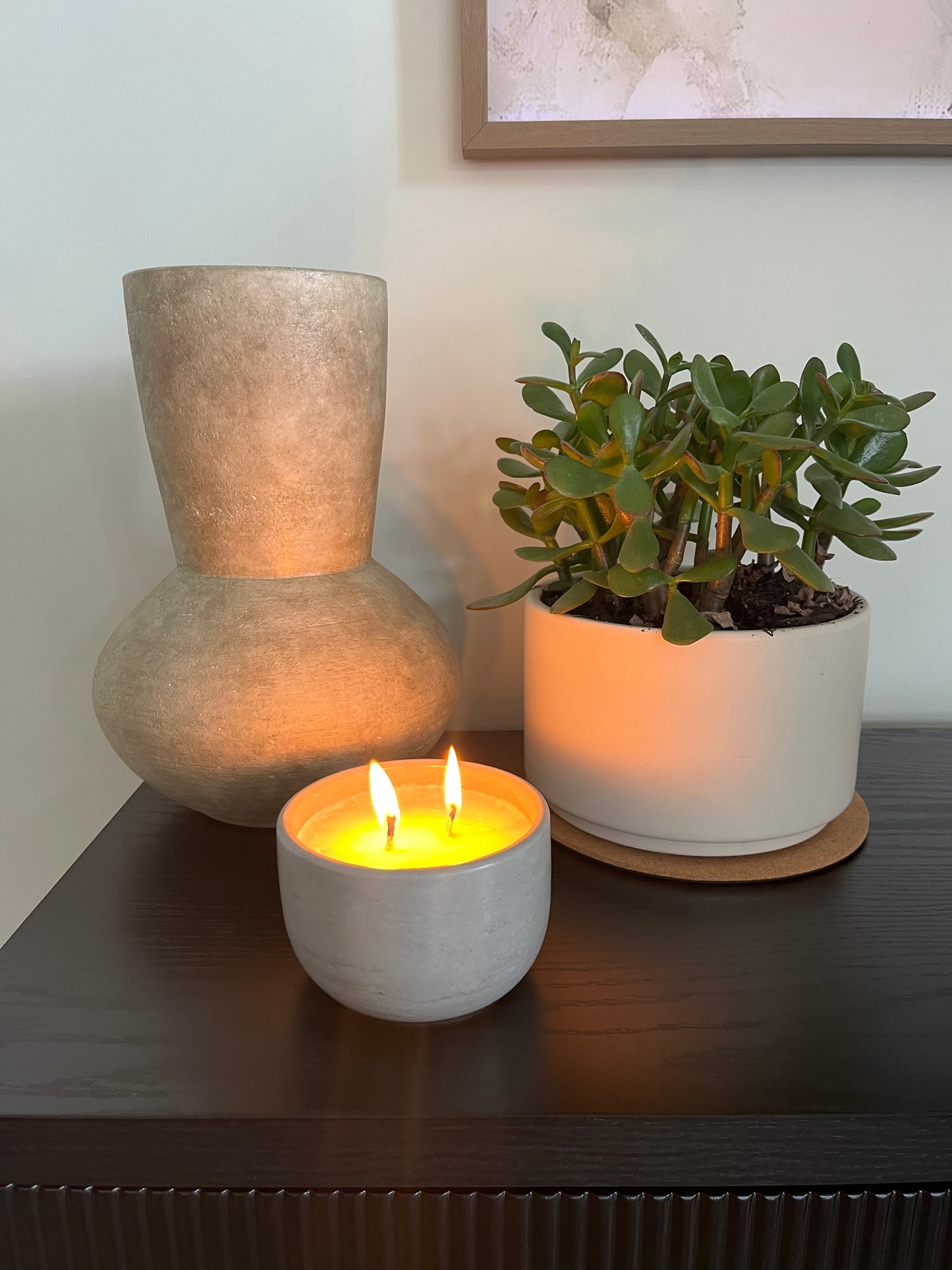 Concrete Candle 16 oz.